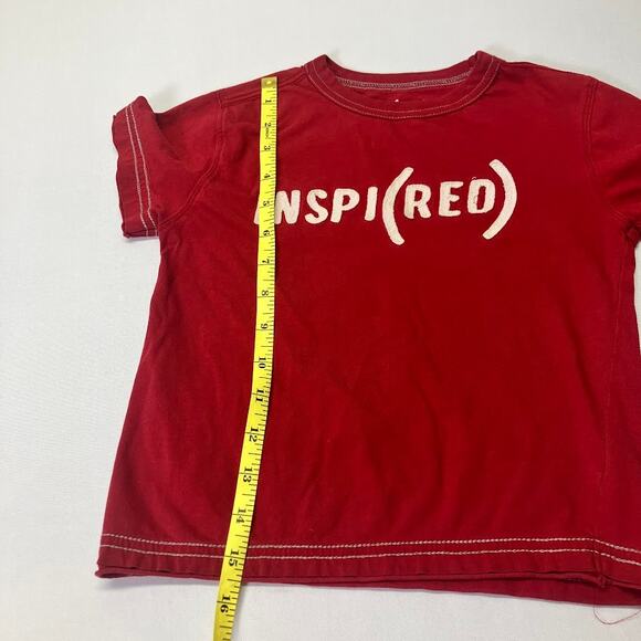 GAP KIDS Red INSPI(RED) T-Shirt Child Unisex Size 3Y Red Short Sleeve Crewneck - Picture 12 of 12